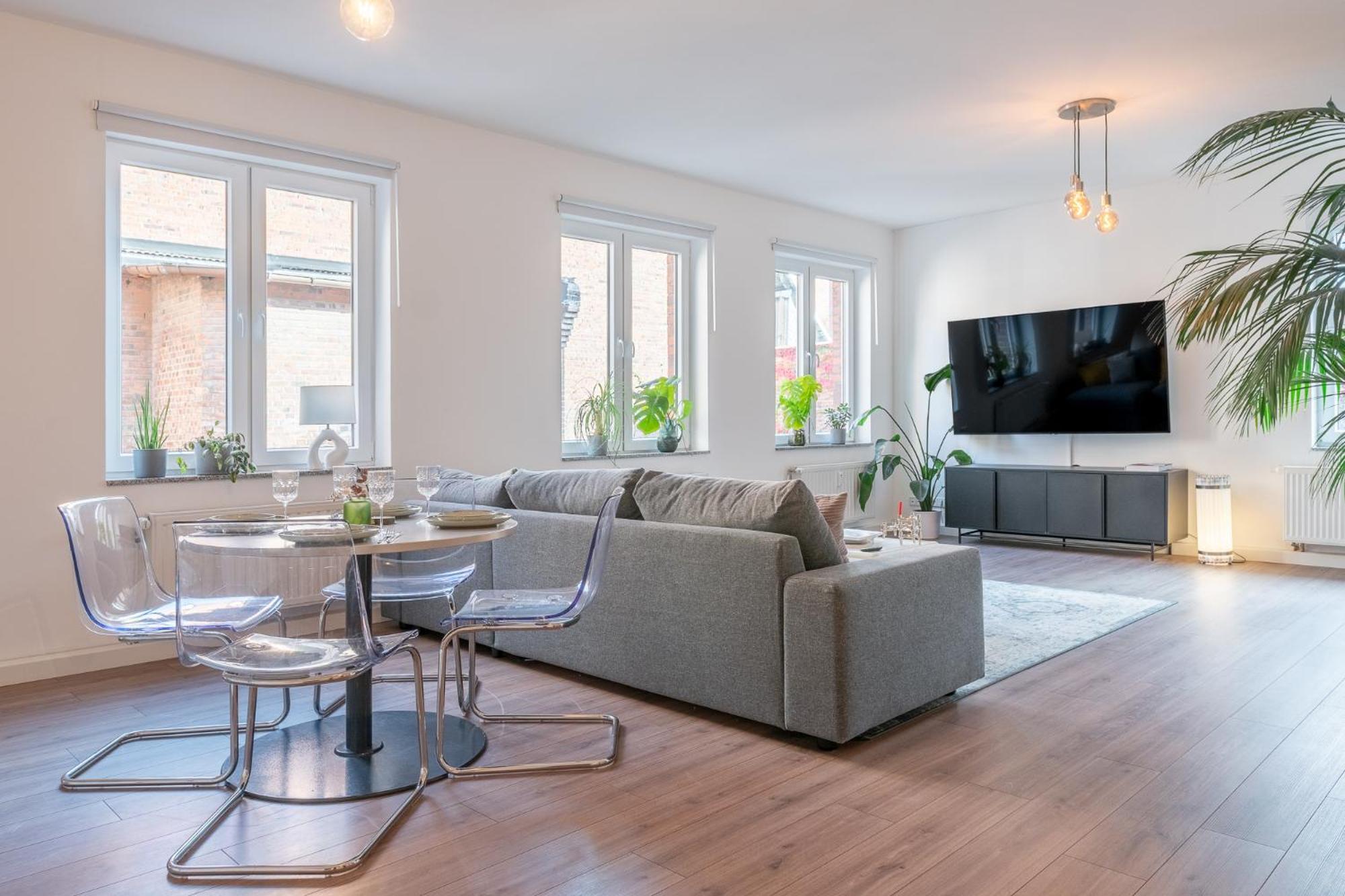 Luxurioeses Apartment, 10Min Innenstadt, Parkplatz Erfurt Extérieur photo